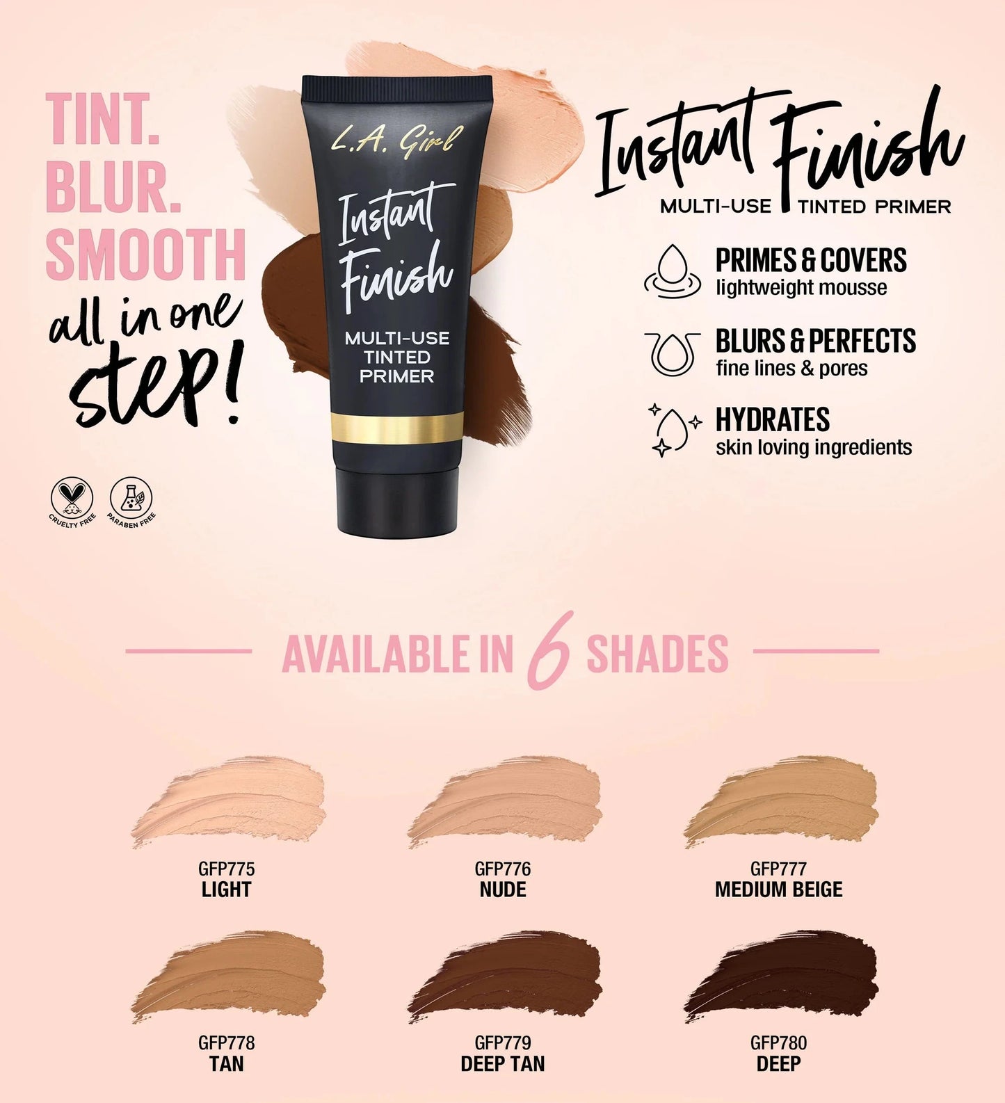 LAGIRL Multiuso Instafinish Tinted Primer