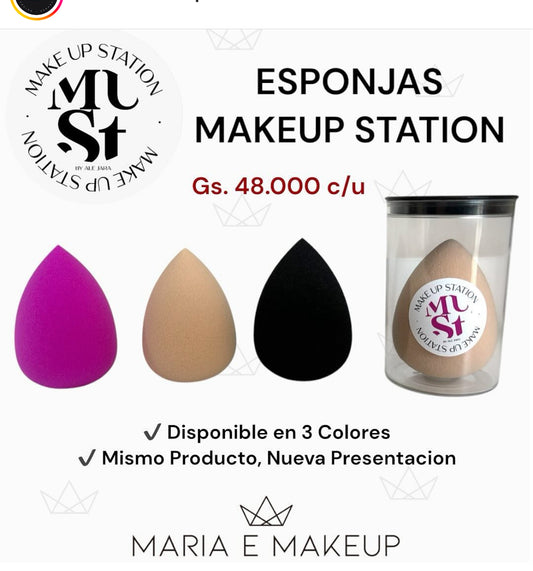 Esponja Makeup Station